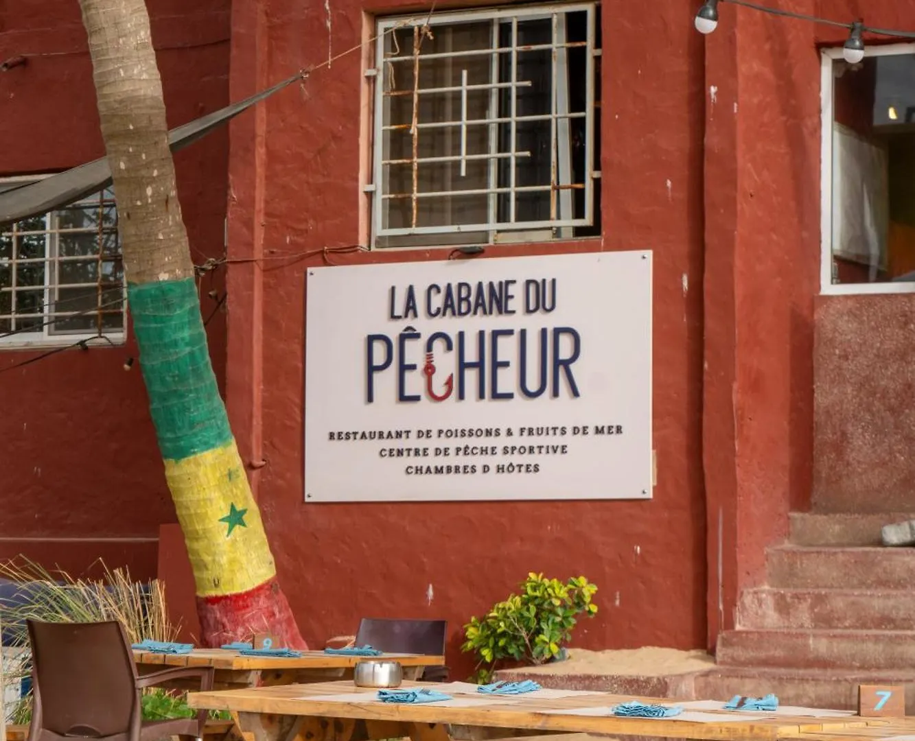*** Frühstückspension La Cabane Du Pecheur Atlantic Evasion Dakar Senegal
